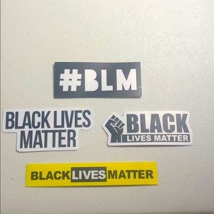 BLACK LIVES MATTER STICKERS